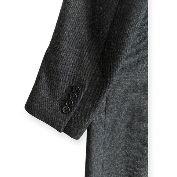 Marni Gray Wool Double Breasted Coat, Size 44 Italy/M‎ - Picture 10 of 16